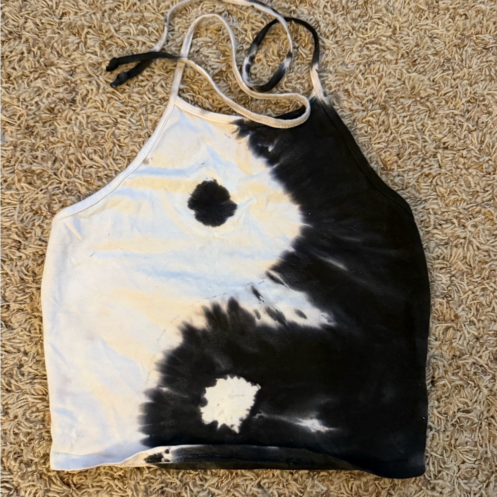 PACSUN Tie-Dye Halter Top